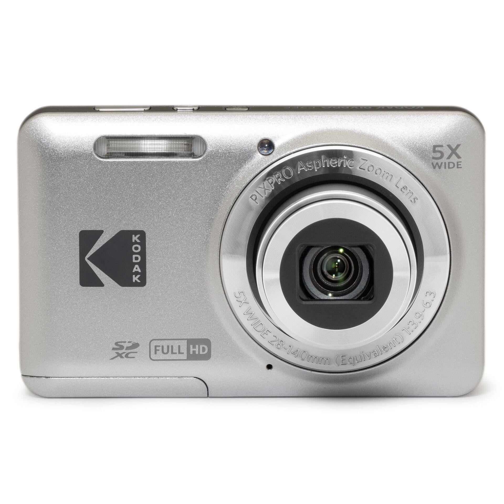 Kodak PIXPRO FZ55 16MP 5x Zoom Compact Camera Silver