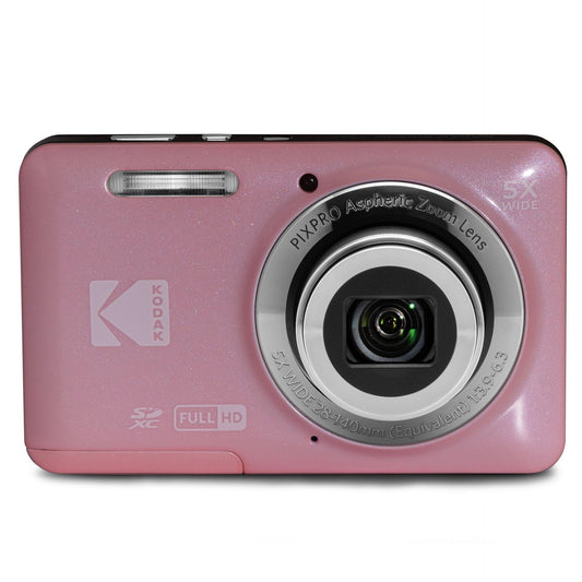 Kodak PIXPRO FZ55 16MP 5x Zoom Compact Camera Pink