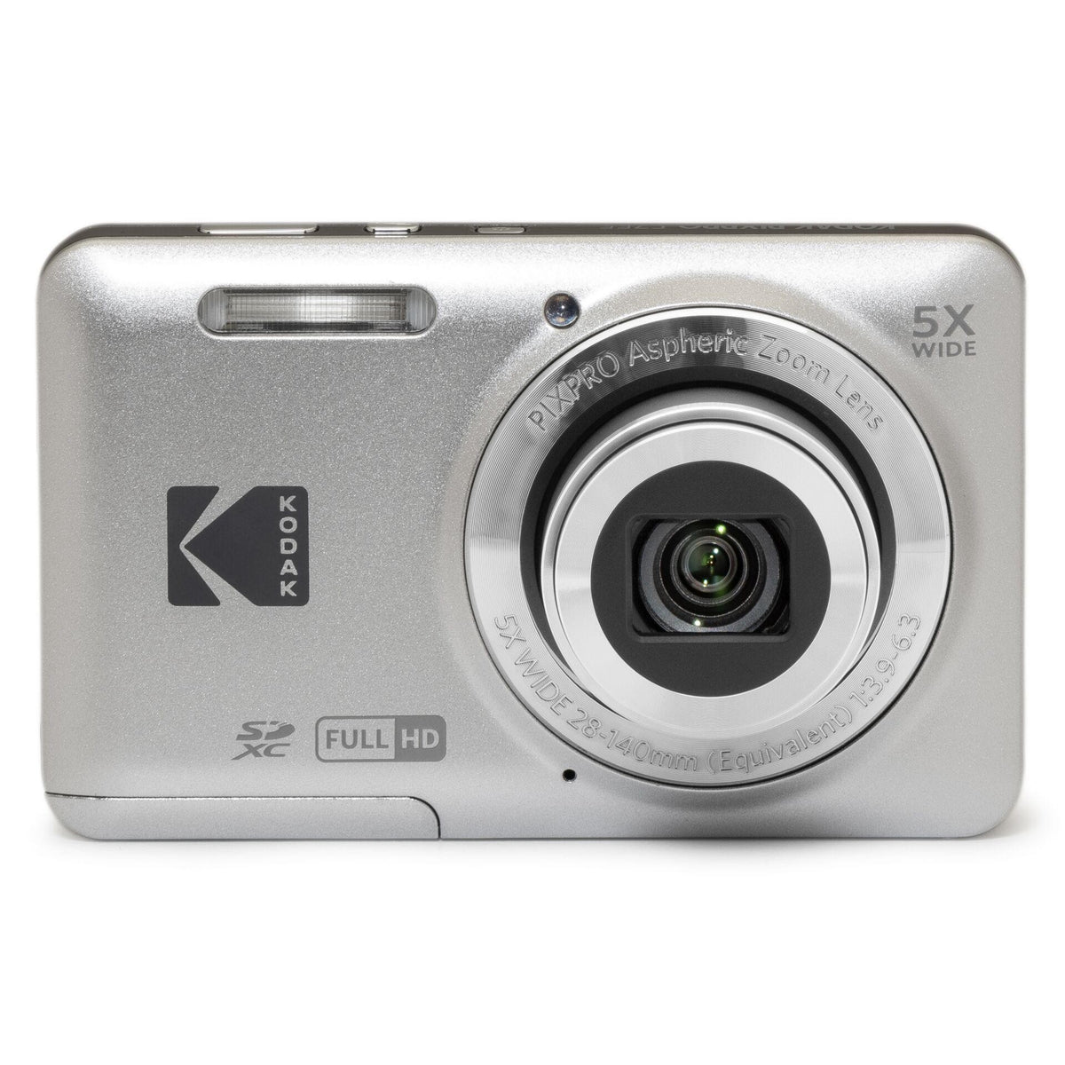 Kodak PIXPRO FZ55 16MP 5x Zoom Compact Camera Silver