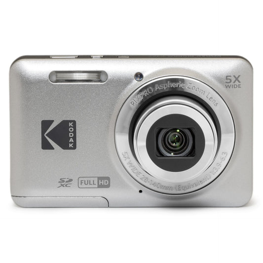Kodak PIXPRO FZ55 16MP 5x Zoom Compact Camera Silver