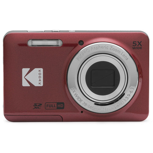 Kodak PIXPRO FZ55 16MP 5x Zoom Compact Camera Red