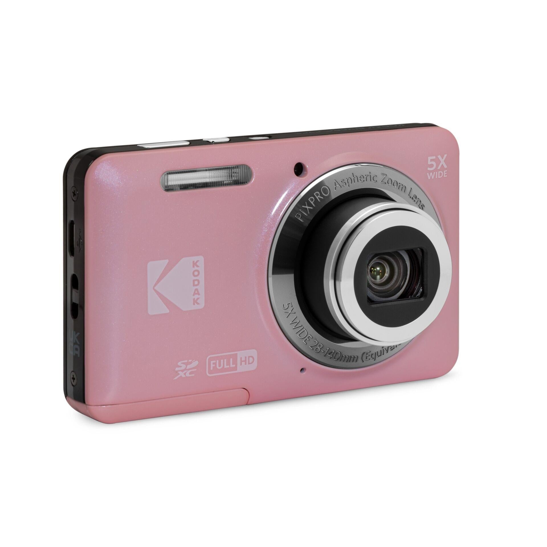 Kodak PIXPRO FZ55 16MP 5x Zoom Compact Camera Pink