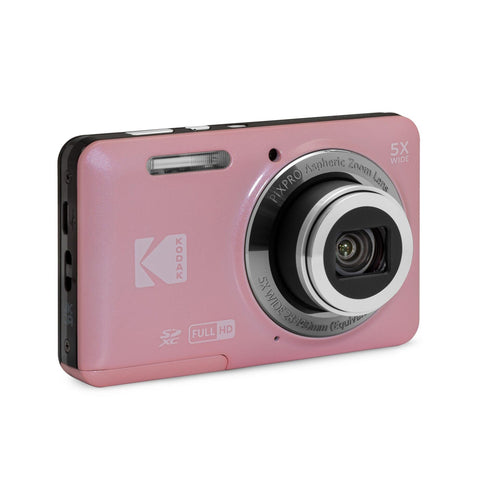 Kodak PIXPRO FZ55 16MP 5x Zoom Compact Camera Pink