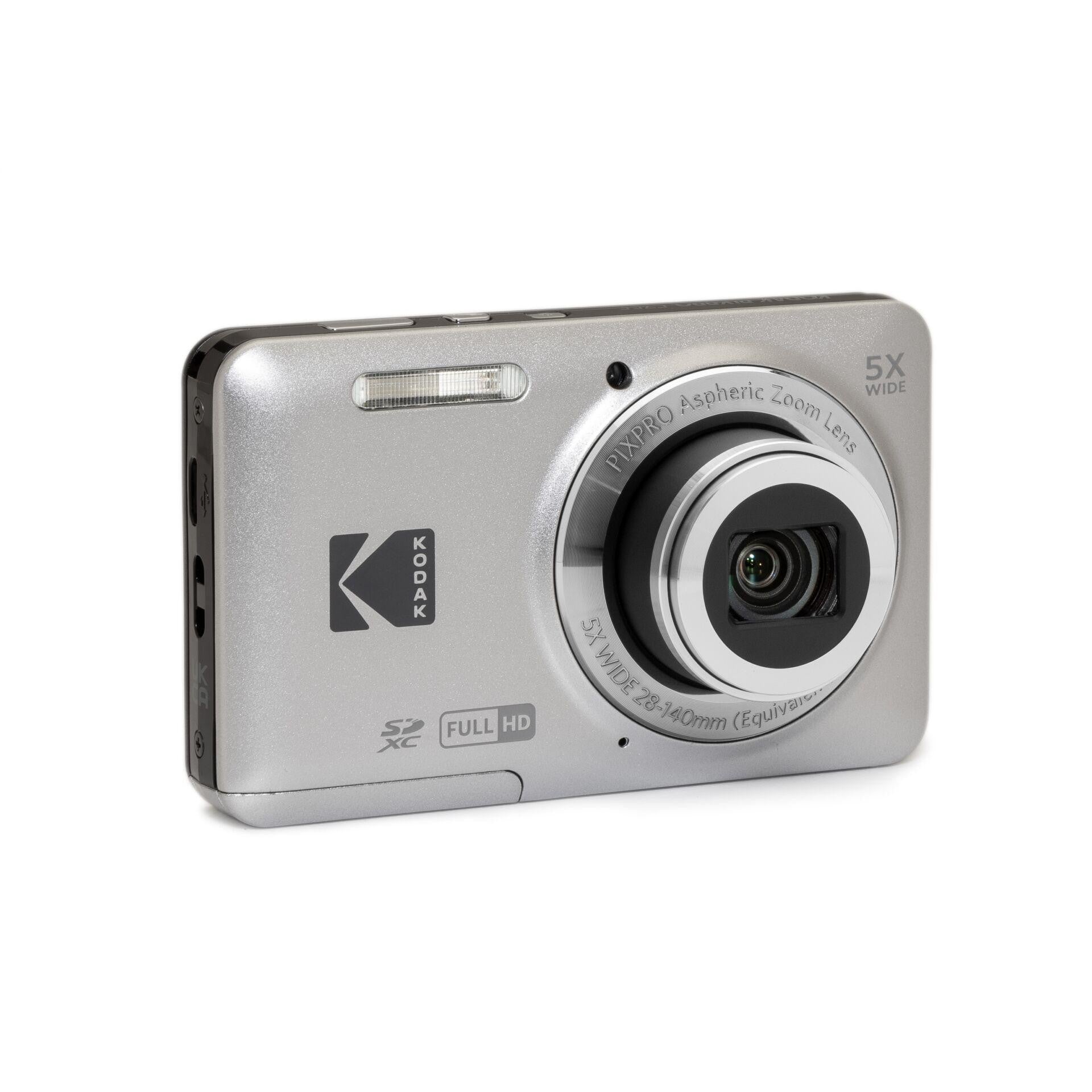 Kodak PIXPRO FZ55 16MP 5x Zoom Compact Camera Silver