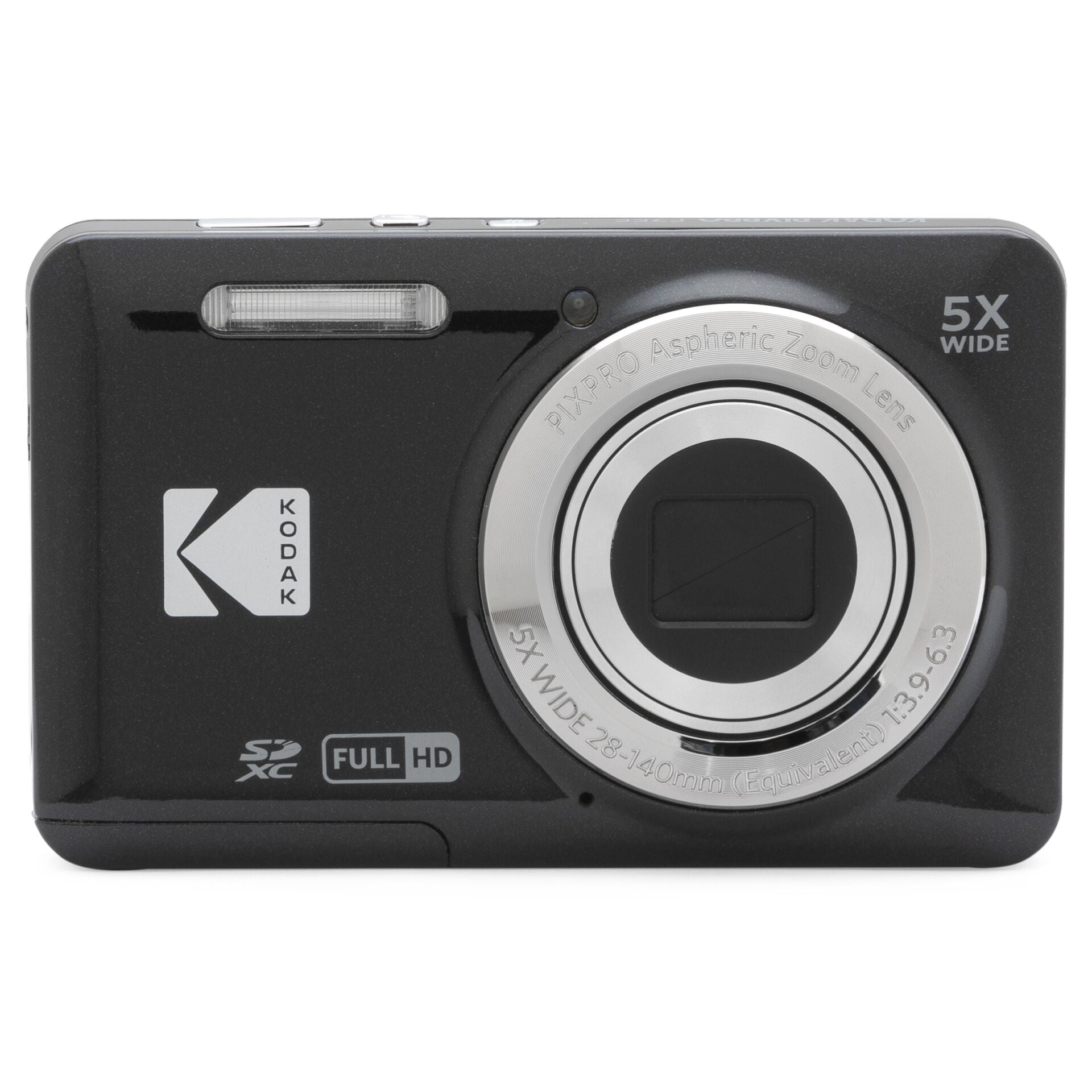 Kodak PIXPRO FZ55 16MP 5x Zoom Compact Camera Black