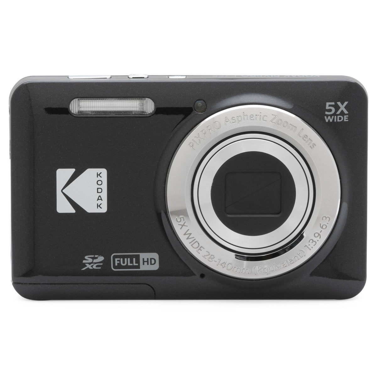 Kodak PIXPRO FZ55 16MP 5x Zoom Compact Camera Black