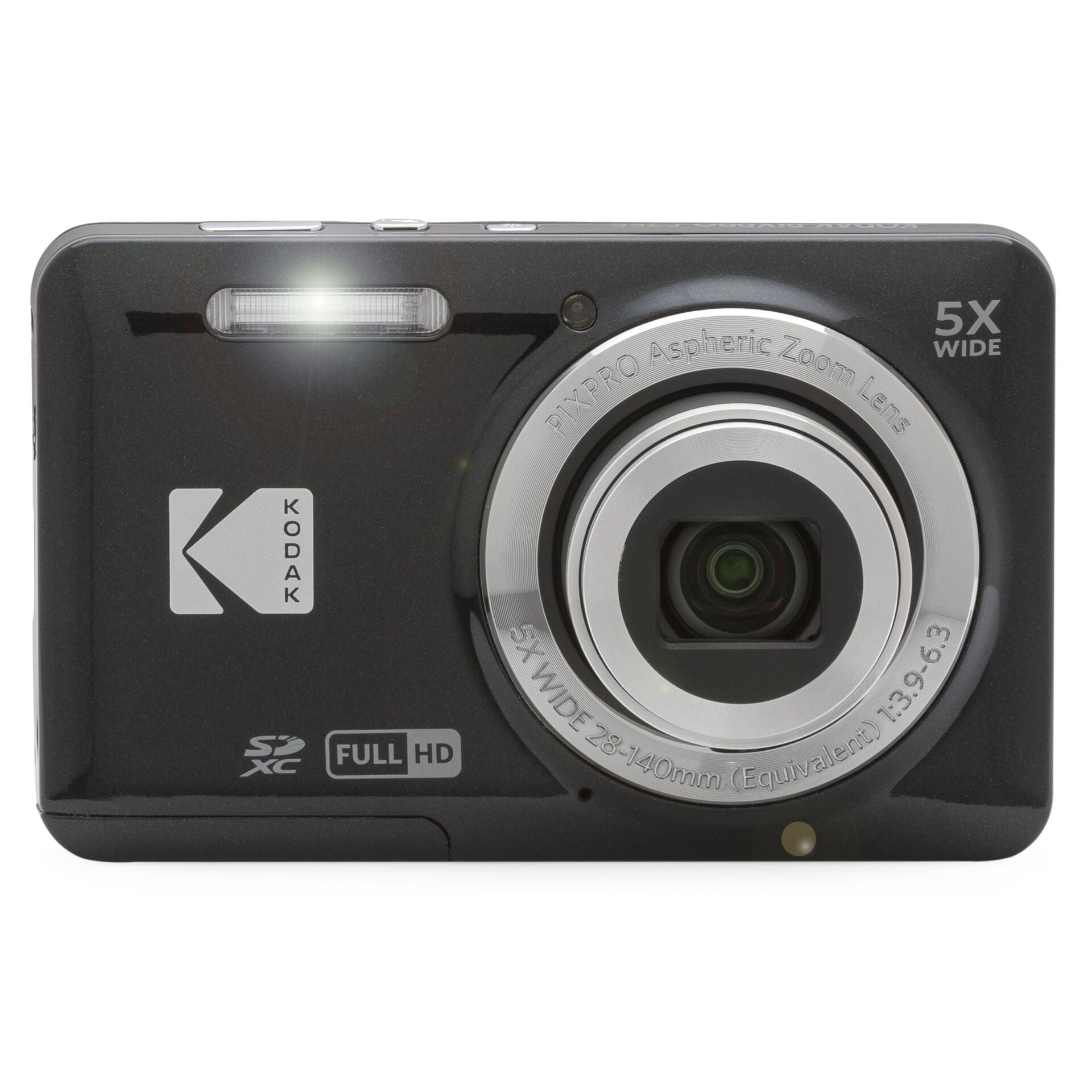 Kodak PIXPRO FZ55 16MP 5x Zoom Compact Camera Black