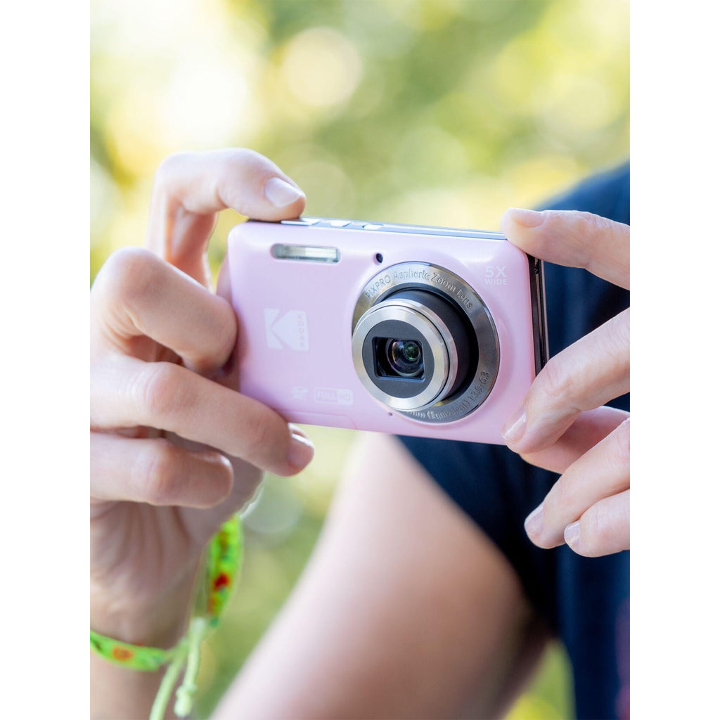 Kodak PIXPRO FZ55 16MP 5x Zoom Compact Camera Pink
