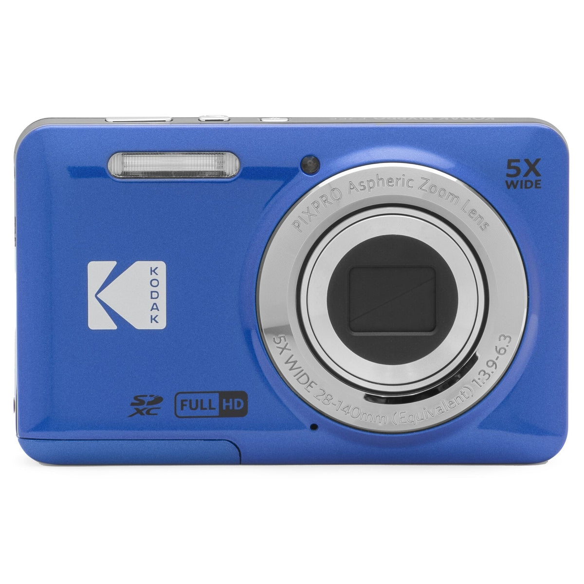 Kodak PIXPRO FZ55 16MP 5x Zoom Compact Camera Blue