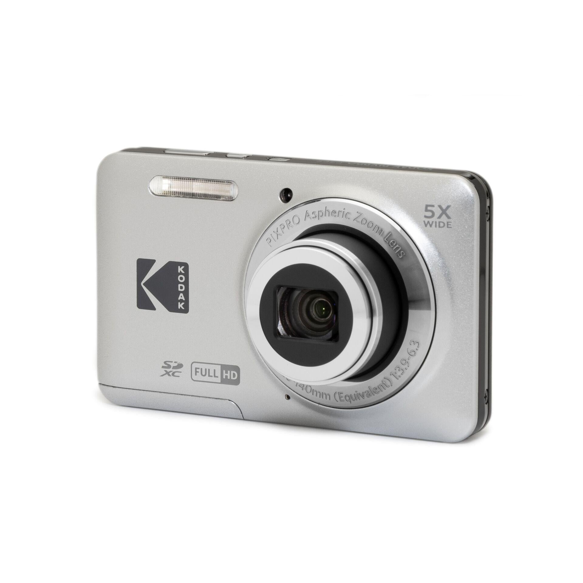 Kodak PIXPRO FZ55 16MP 5x Zoom Compact Camera Silver
