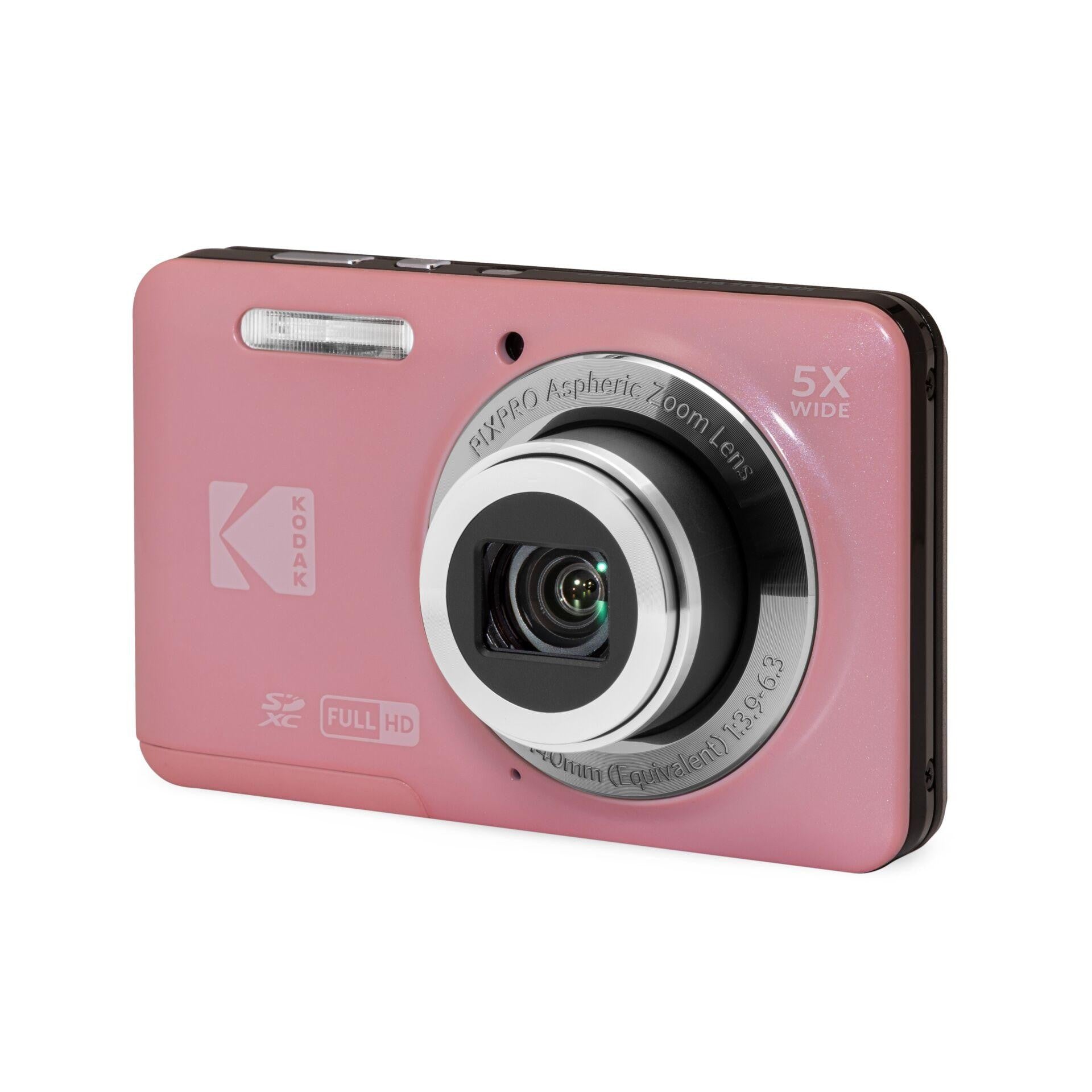 Kodak PIXPRO FZ55 16MP 5x Zoom Compact Camera Pink